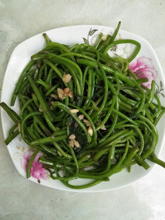 Hình của món Rau lang xào tỏi!.