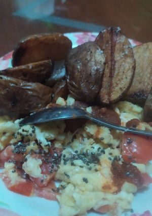 Foto resep Orak-arik tomat chia plus kentang