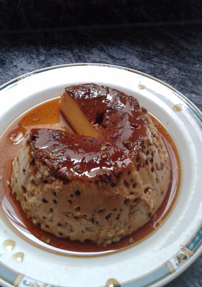 Una foto de Flan de huevo