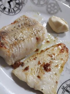 Una foto de Filete de merluza a la plancha