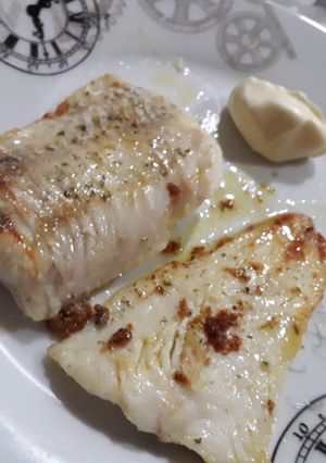 Una foto de Filete de merluza a la plancha