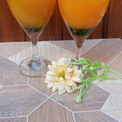 A picture of Mango mocktail.
