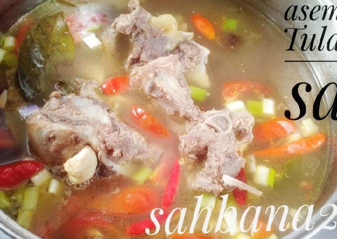 Ini dia! Bagaimana cara membuat Asem asem Tulangan sapi yang nikmat