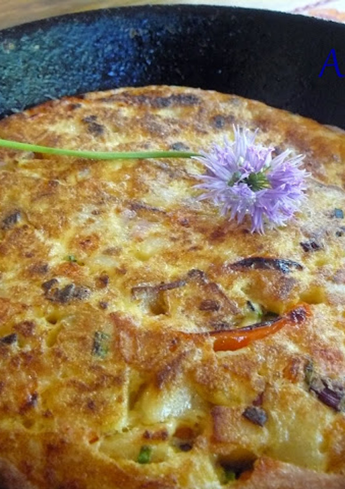 Una foto de Tortilla con soja texturizada