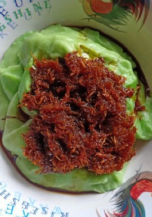 Foto resep Bubur sumsum daun suji