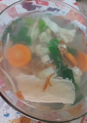 Foto resep Sop Ayam Kulit Tahu