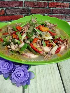 Foto resep Cumi asin pedas