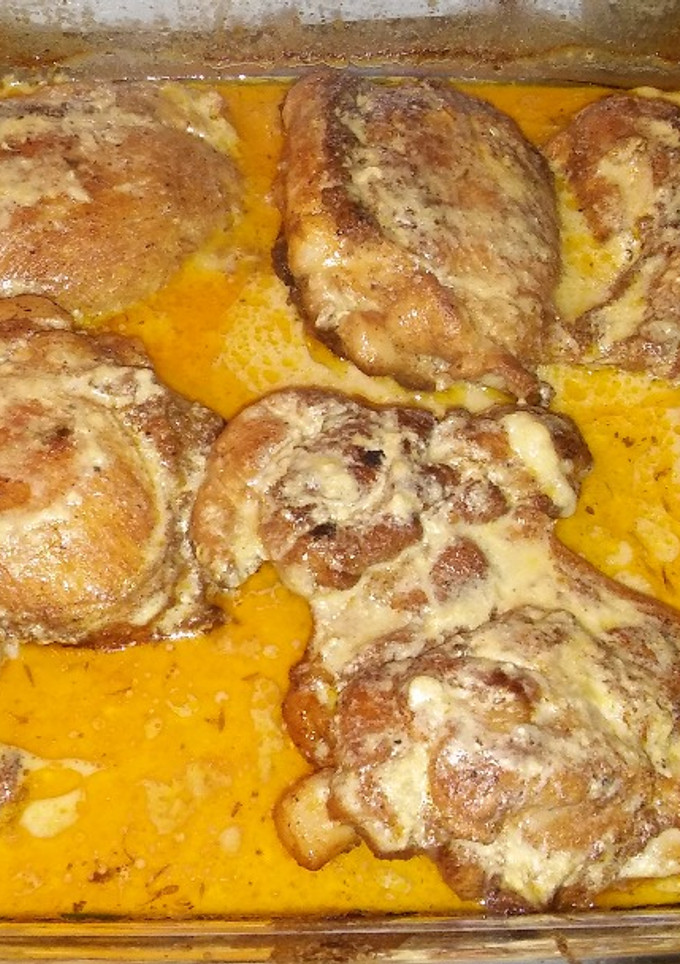 Una foto de 🍗POLLO CREMOSO🍗