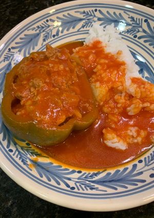 A picture of Simple Stuffed Peppers.