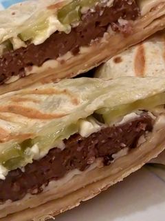 Una foto de Hamburguesa kebab