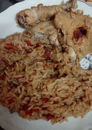 صورة لوصفة فراخ بالرز