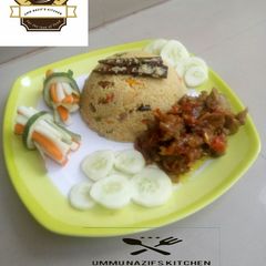Special cous cous jollof A picture of Special cous cous jollof.