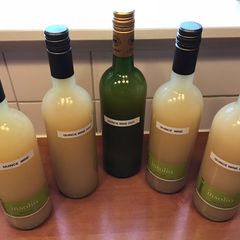 A picture of California Farm Quince White Wine.