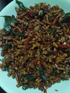 Foto resep Tempe orek teri kacang kering