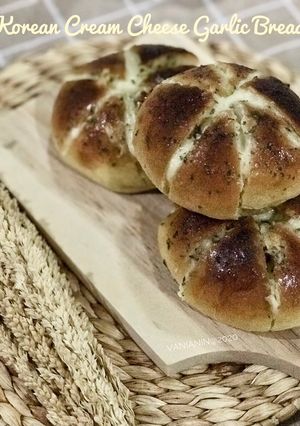 Foto resep Korean Cream Cheese Garlic bread