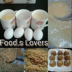 A picture of Baisan ke laddu.