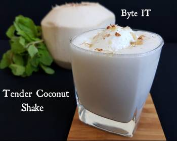 Ultimate, Prepare Tender coconut shake Delicious Simple