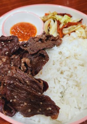 รูปของ ข้าวเนื้อเกาหลี