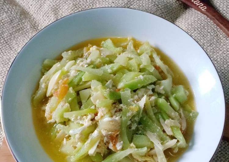 Resep Tumis labu siam Anti Gagal