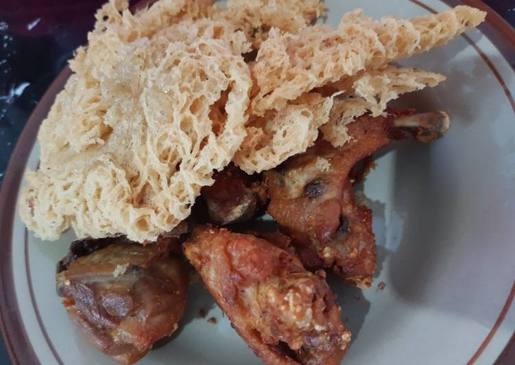 Cara Gampang mengolah #23 Homemade Kremesan with chicken wings Anti Gagal