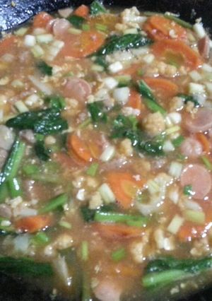Foto resep Cap cai kuah merah