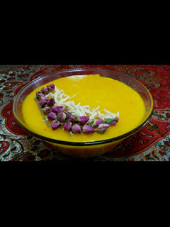 عکسی از دستور شله زرد