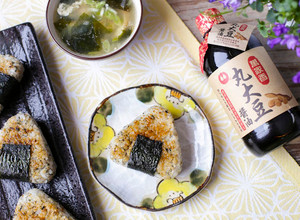 親子料理～日式醬烤飯糰 的食譜成品照片
