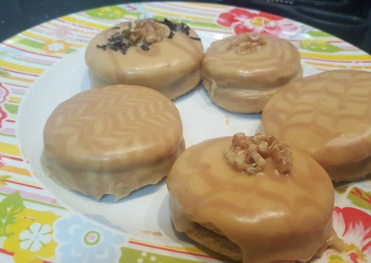 Galletas de café y dulce de leche