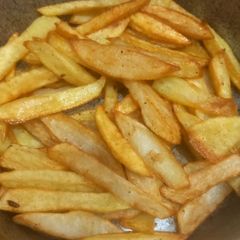 A picture of Potato fries 🍟 all time favourite.