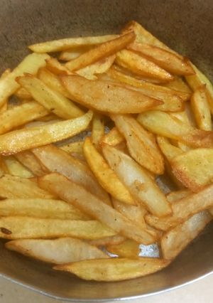 A picture of Potato fries 🍟 all time favourite.