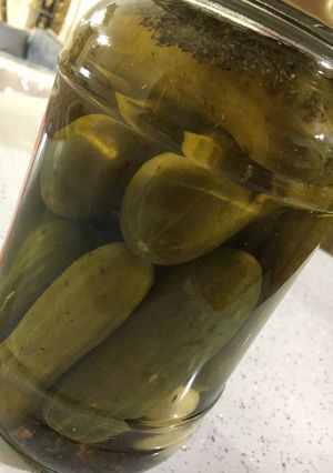 عکسی از دستور خيارشور خوشمزه فوری😋