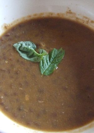 Foto principal de Sopa novedosa de lentejas