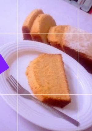 A picture of Pound cake.
