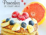 Pancakes de Yogurt Griego y Avena Postressaludables