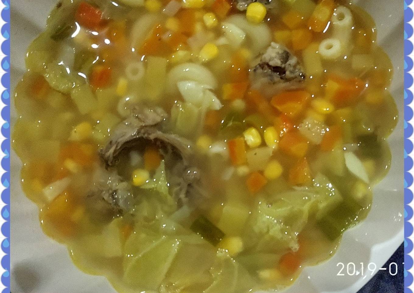Sayur Sop Nano-Nano