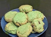 A picture of pandan pasta