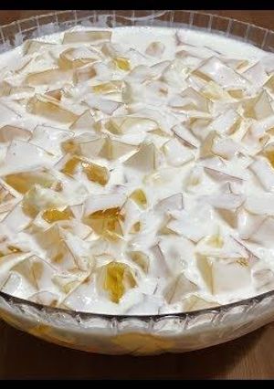 Una foto de Postre de Piña