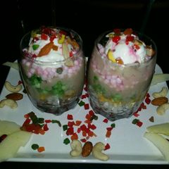 A picture of Sabudana falooda delight.