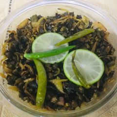 A picture of Lemon Masala Crispy Bhindi.