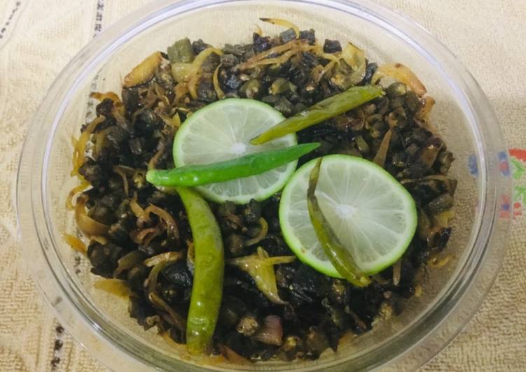 Recipe of Any-night-of-the-week Lemon Masala Crispy Bhindi