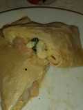 Creps de camarón queso