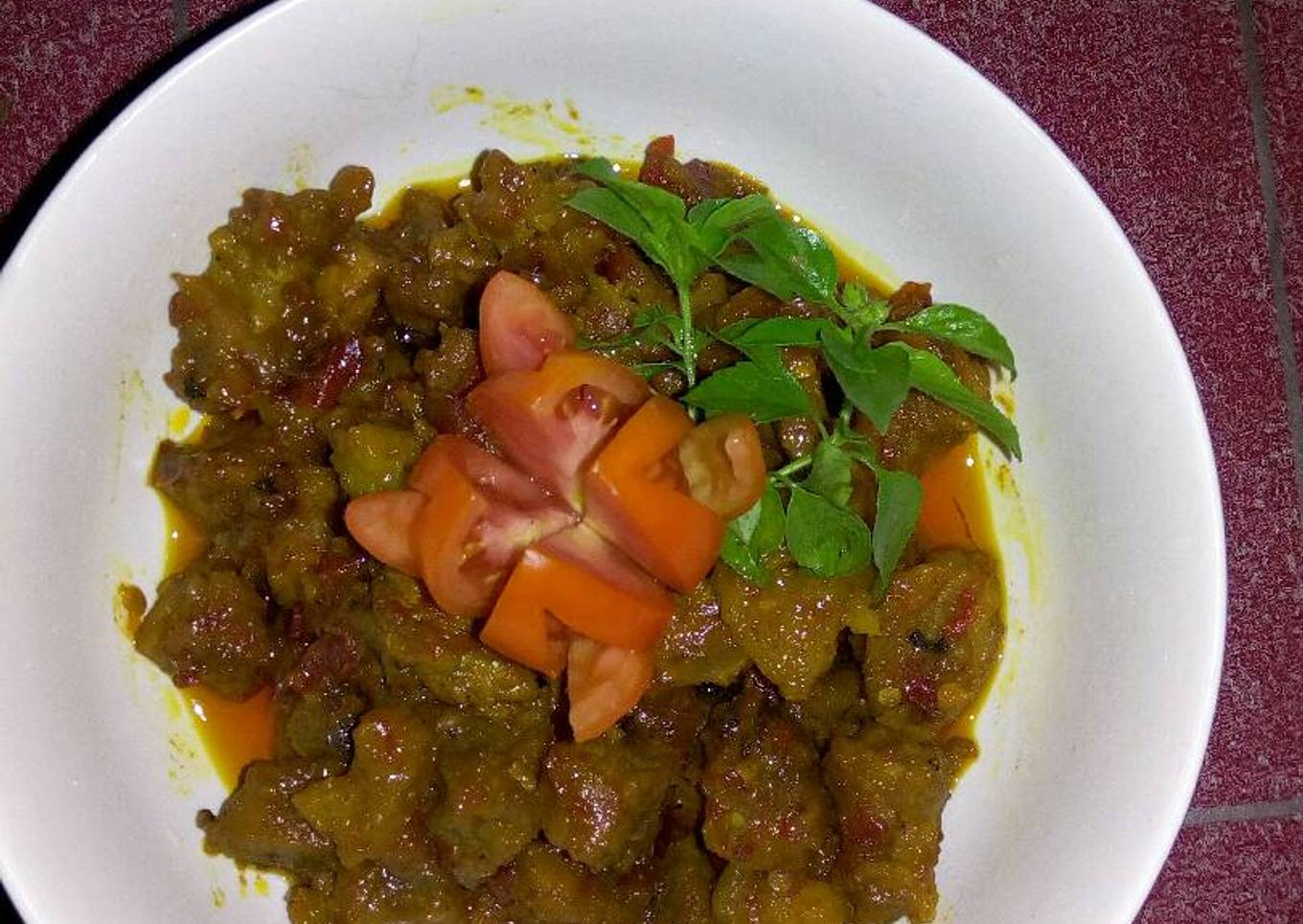 Rendang daging spesial