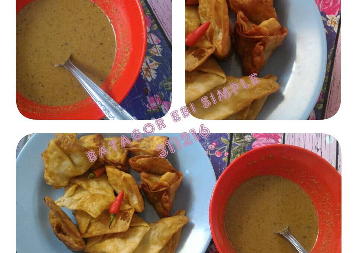 Batagor Ebi Simple (For Beginner)