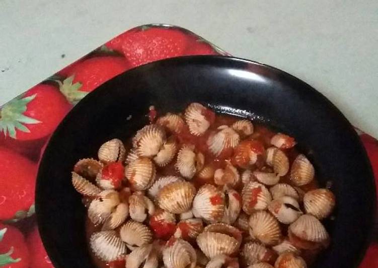 Cara Gampang Menyiapkan Kerang dara saos padang #olahanseafood yang nikmat