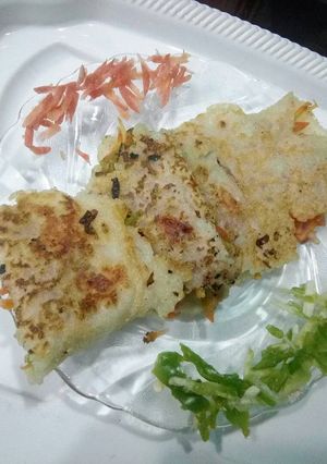 A picture of Chinese dosa.