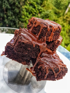 Una foto de Brownie rápido