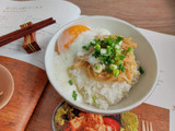 なめたけ nametake | Enoki mushrooms rice ข้าวหน้าเห็ดเข็มทอง