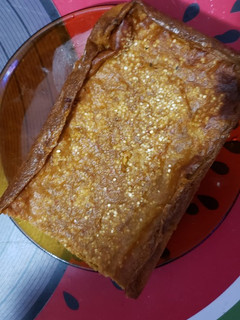 Una foto de Budín de puerro y espinaca