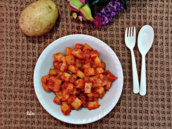 Cara Gampang Membuat Resep Sambel Kentang Krecek yang Lezat Sekali Anti Ribet, Sempurna