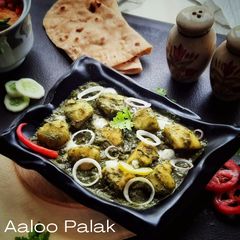 A picture of Aaloo Palak.
